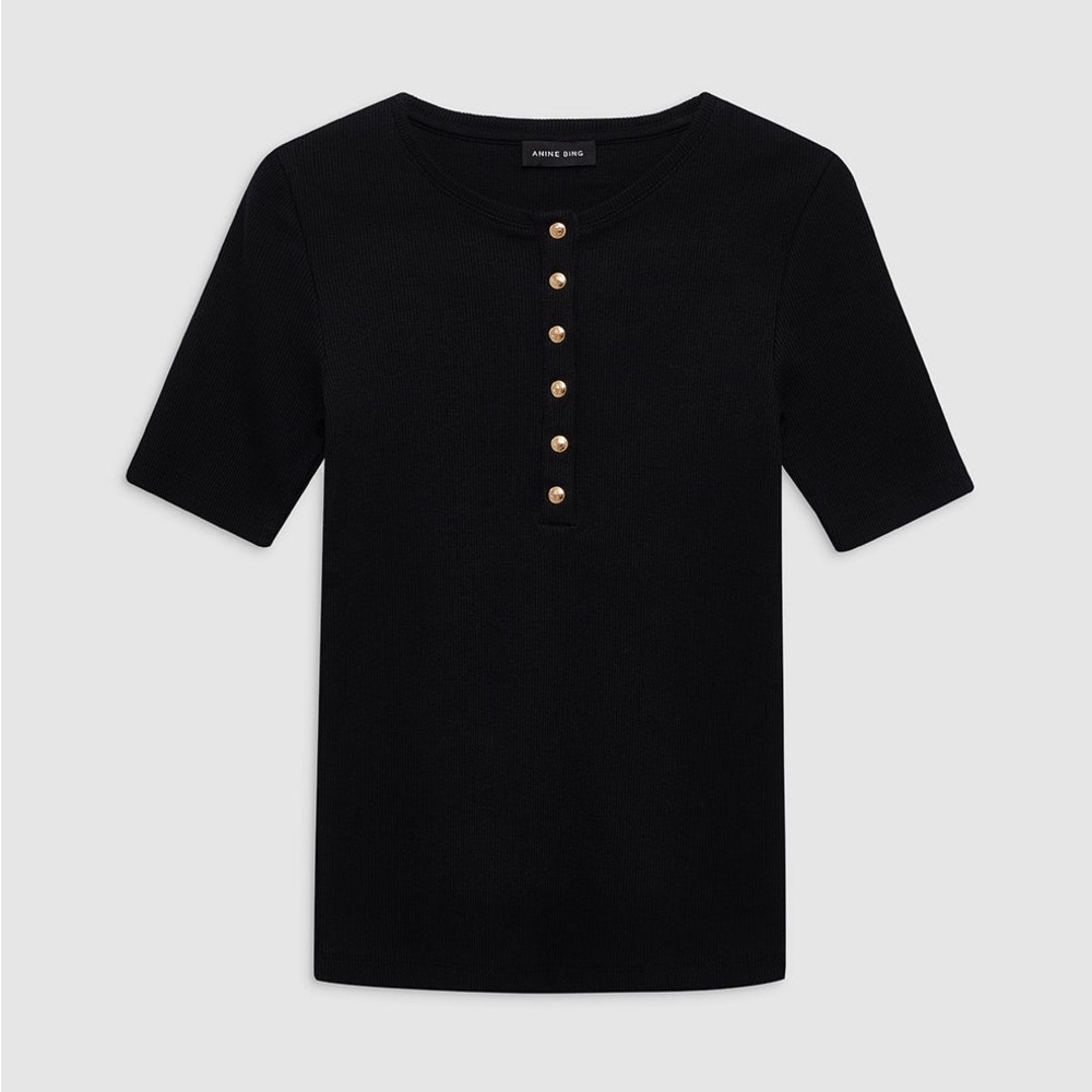 ANINE BING NWT Alessia Tee XS